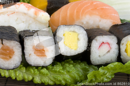 Image of japanese sushi