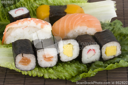 Image of Japanese sushi