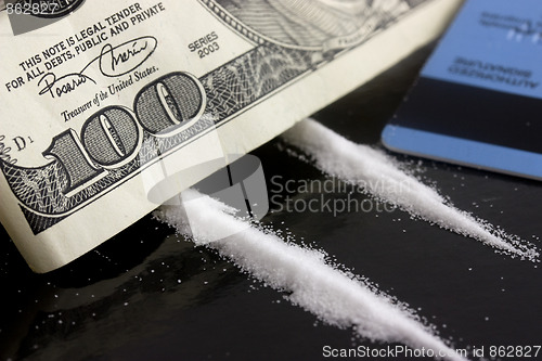 Image of Drug and money