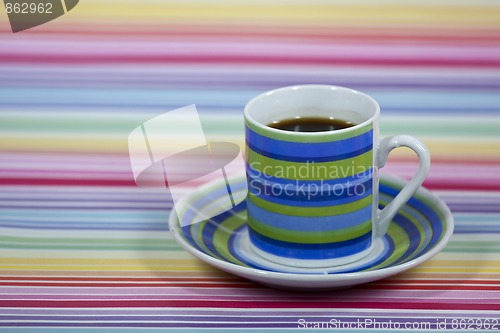 Image of Striped Coffee Cups