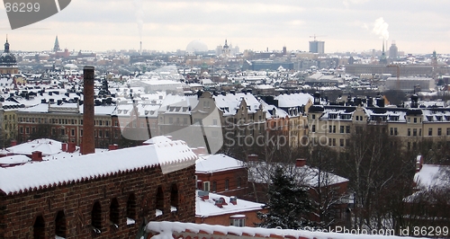 Image of Winter view on Stockholm