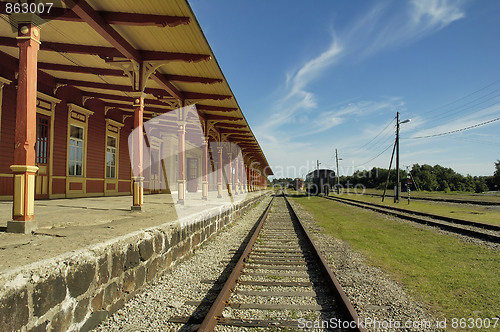 Image of Old railway station in Haapsalu