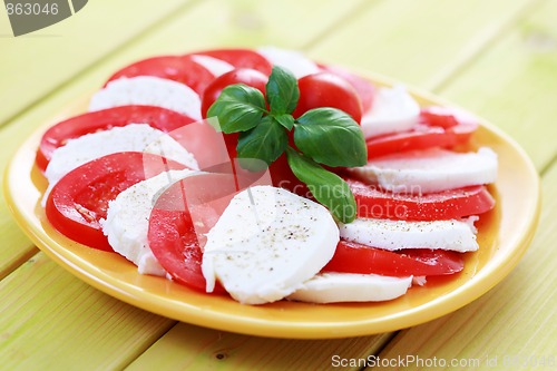 Image of caprese salad