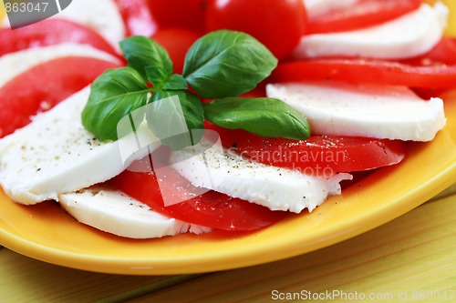 Image of caprese salad