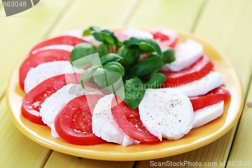 Image of caprese salad