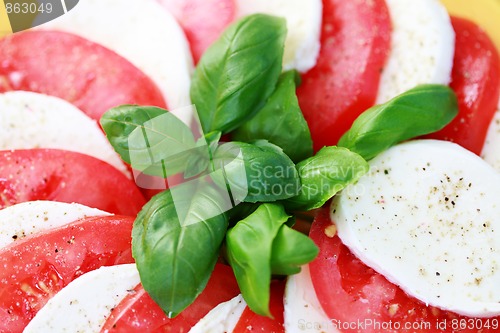 Image of caprese salad