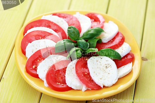 Image of caprese salad