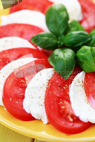 Image of caprese salad