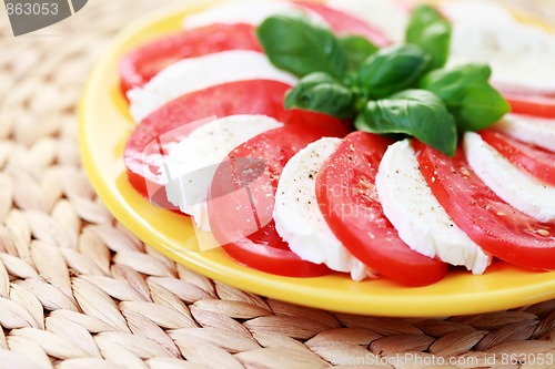 Image of caprese salad