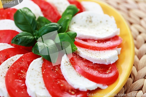 Image of caprese salad