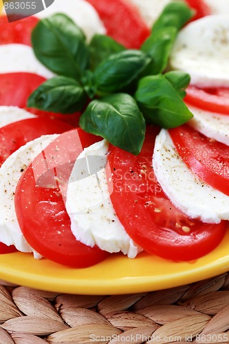 Image of caprese salad