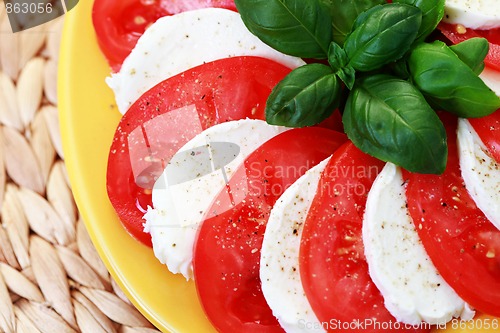 Image of caprese salad
