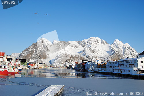 Image of Henningsvær havn