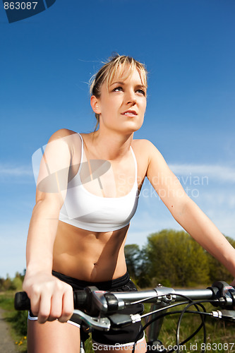 Image of Sporty woman