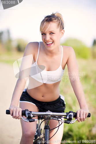 Image of Sporty woman