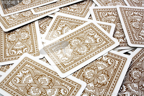 Image of Playing cards background