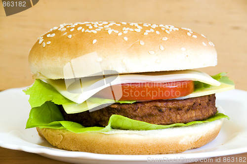 Image of hamburger