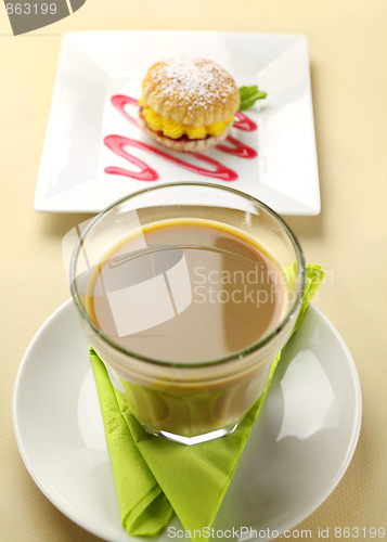 Image of Custard Tart And Latte