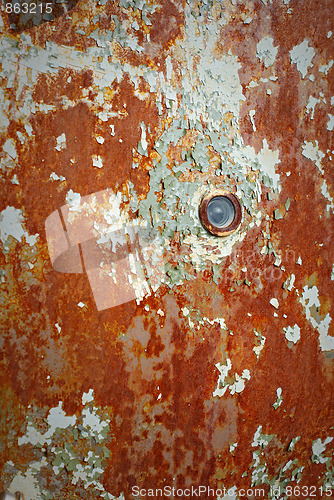 Image of rusty door