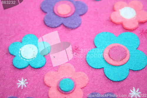 Image of Felt Flower