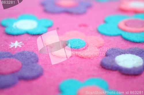 Image of Felt Flower