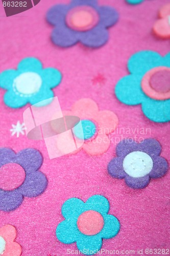 Image of Felt Flower