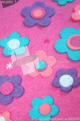 Image of Felt Flower