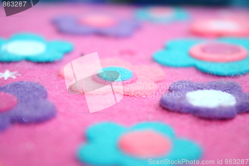 Image of Felt Flower