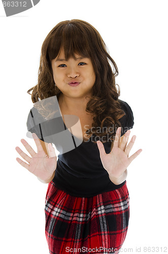 Image of cute asian girl