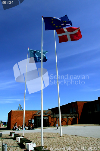 Image of Flagpoles in Denmark