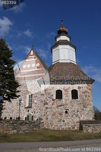 Image of Sauvo Church and Belltower, Finland