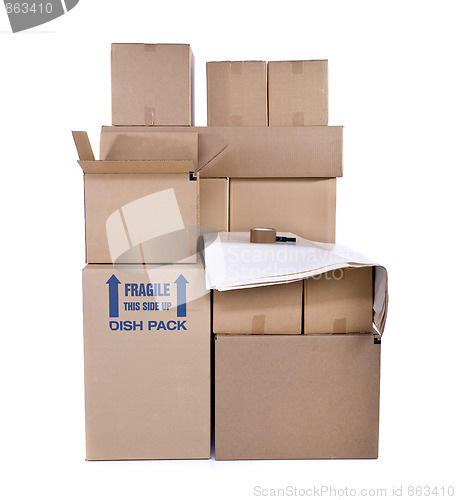 Image of Moving boxes