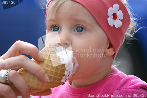Image of Baby with expression