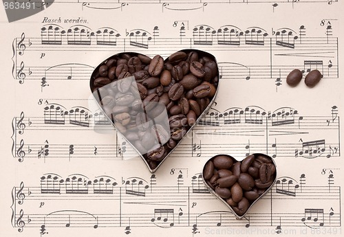 Image of Coffee and Music - Still Life