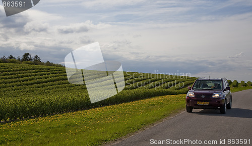 Image of Countryside driving