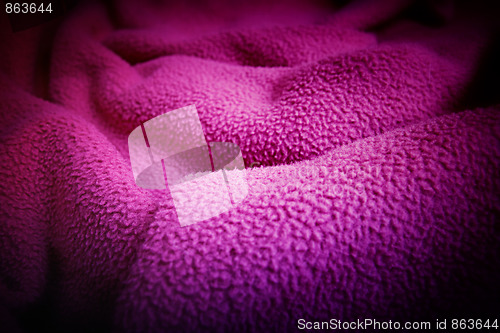 Image of Pink blanket