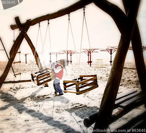 Image of Play spot on the beach