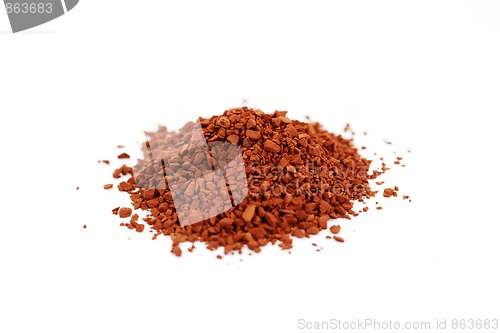 Image of pile of instant coffee