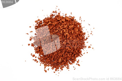 Image of pile of instant coffee