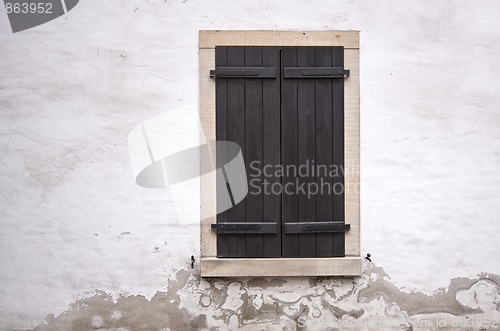 Image of Old Windows and Shutters