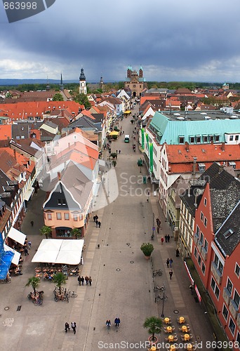 Image of View over Speyer, Germany