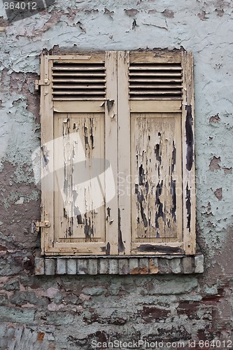 Image of Old Windows and Shutters