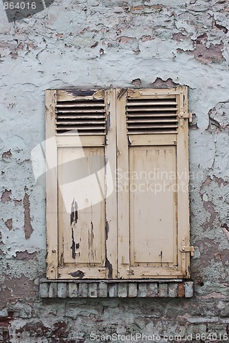 Image of Old Windows and Shutters