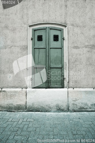 Image of Old Windows and Shutters