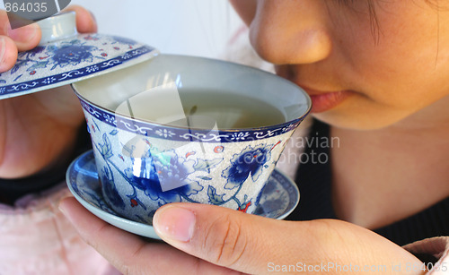 Image of drink green tea
