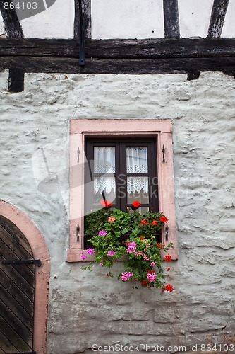 Image of Old Window on medieval House