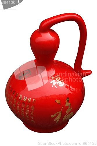 Image of red  ceramics
