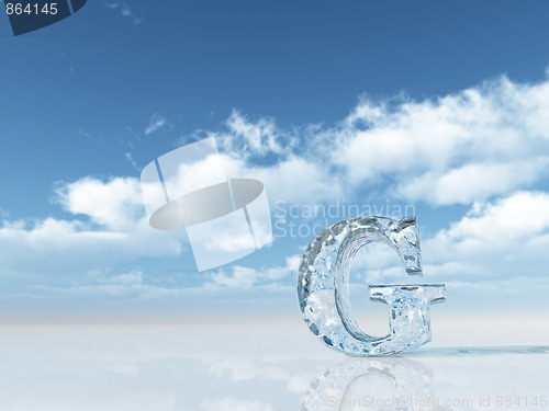 Image of frozen g