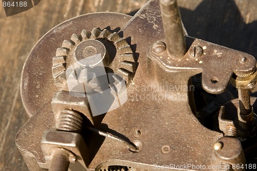 Image of rusty gear