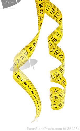 Image of Yellow measuring tape